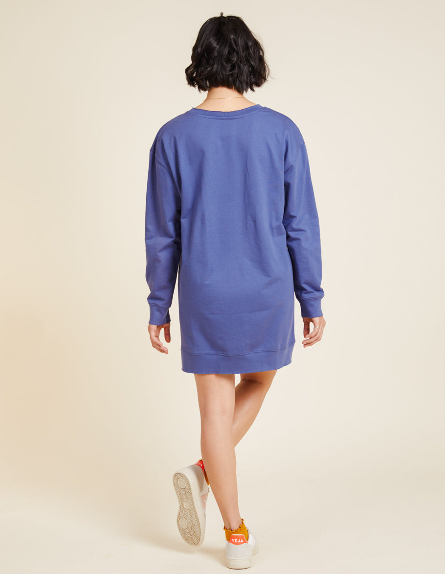 Cecily Sweatshirt Dress by YesAnd Apparel