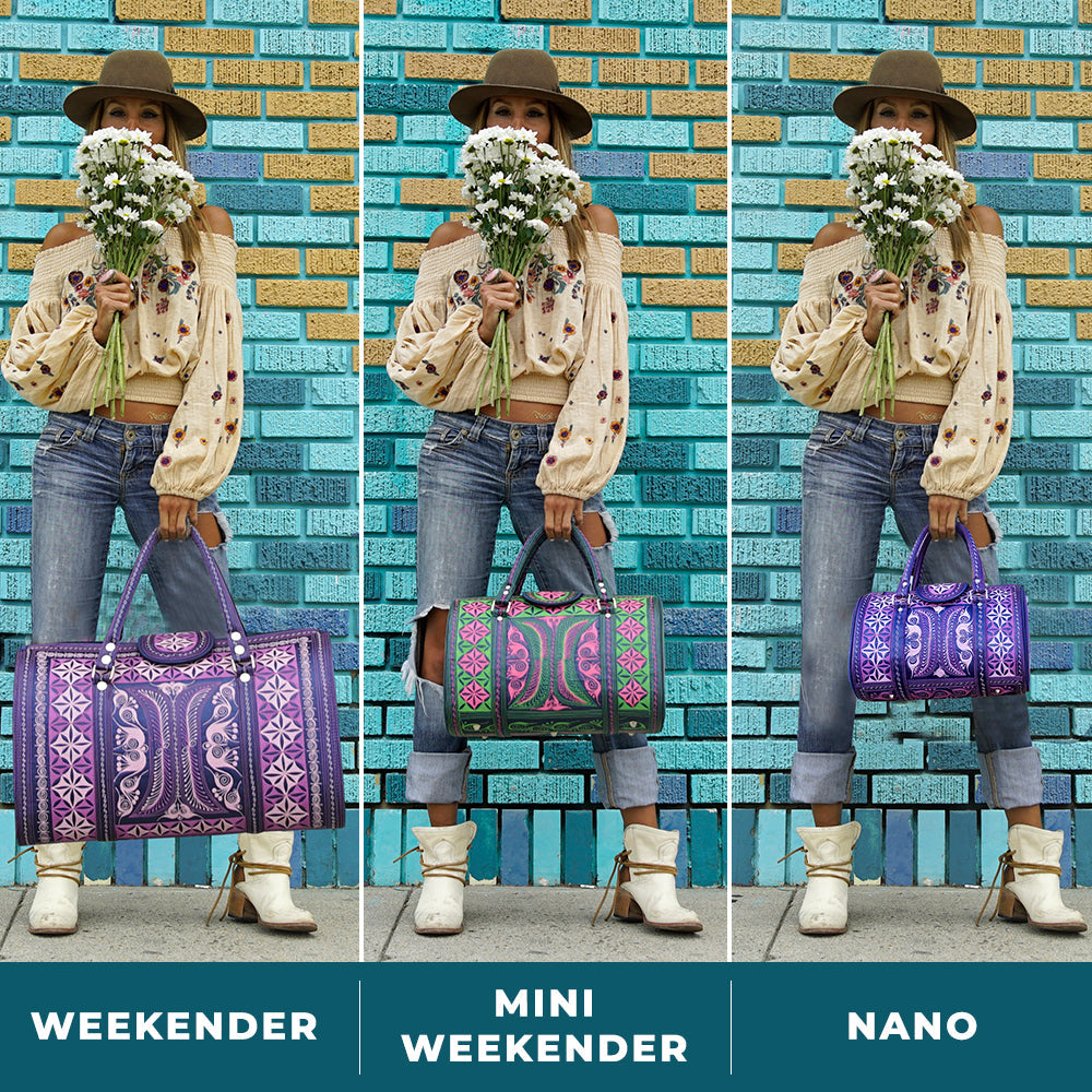 Hitam Weekender Bag by Banda Bags
