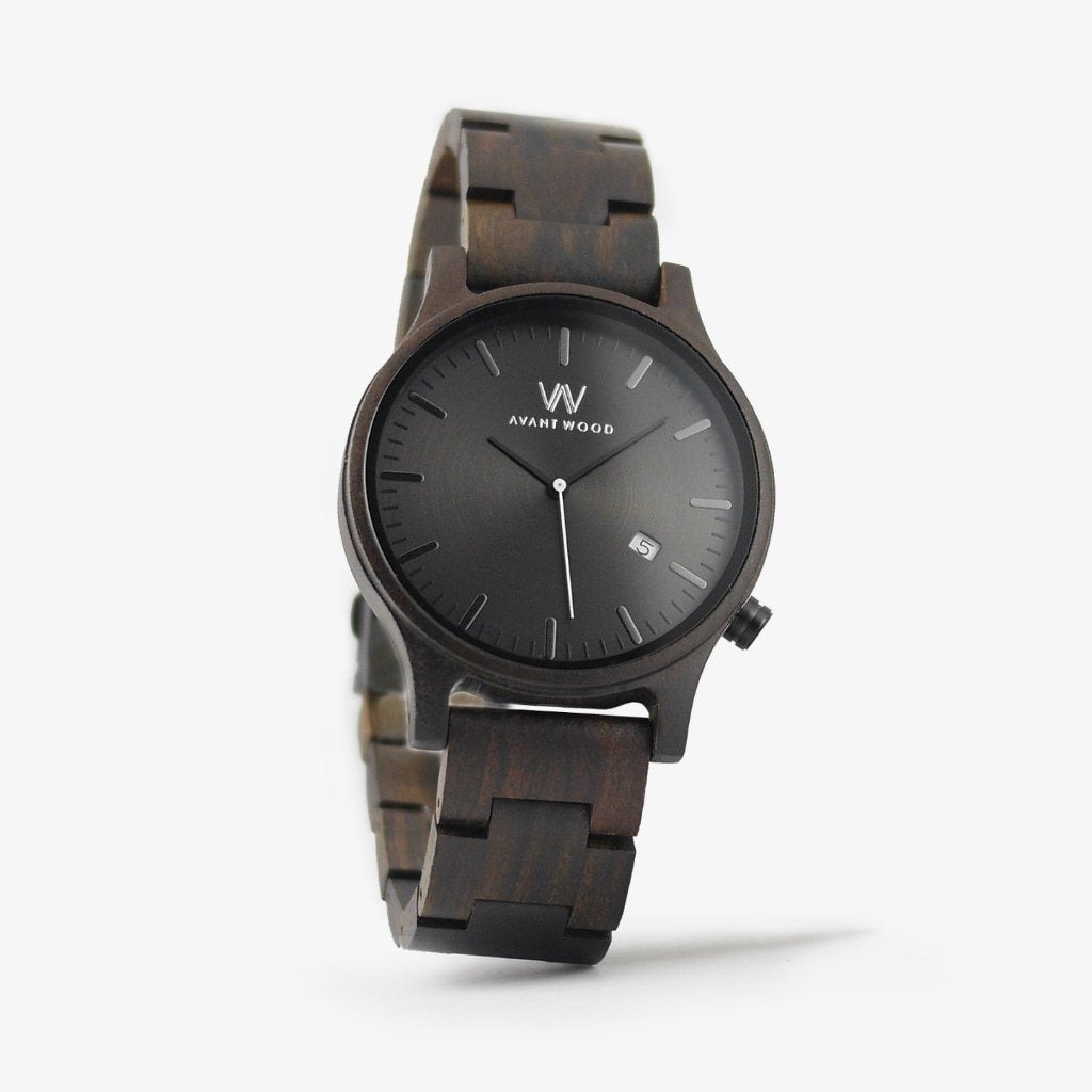 URBAN CLASSIC - CHARCOAL BLACK (43MM) by AVANTWOOD